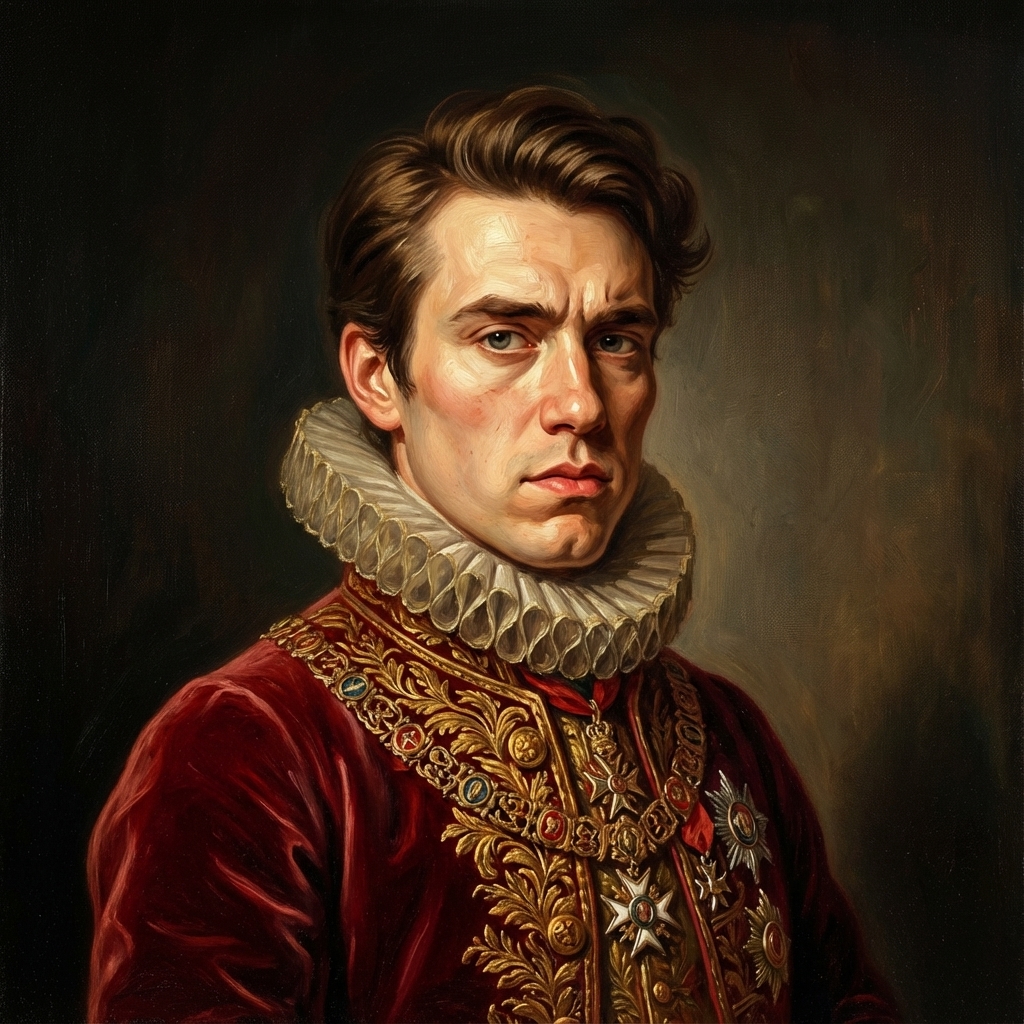 Cartoon portrait after AI transformation